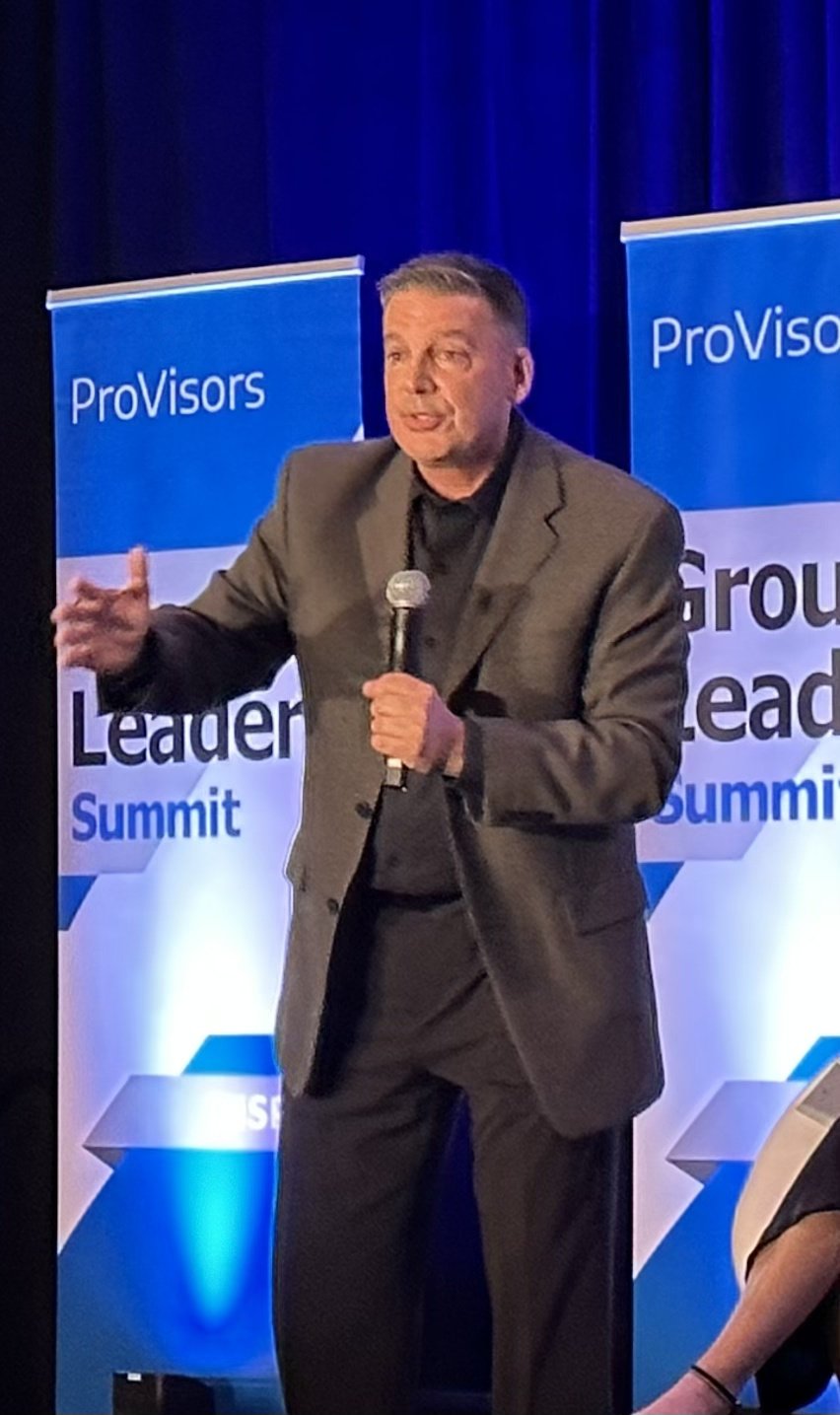 Dave Lorenzo speaking to a professional audience